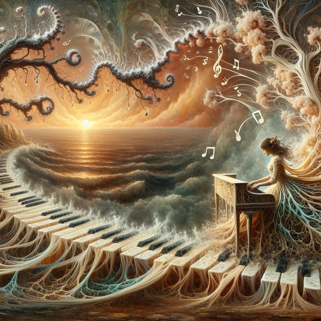 Dreamscape Oasis in Postmodern Harmony