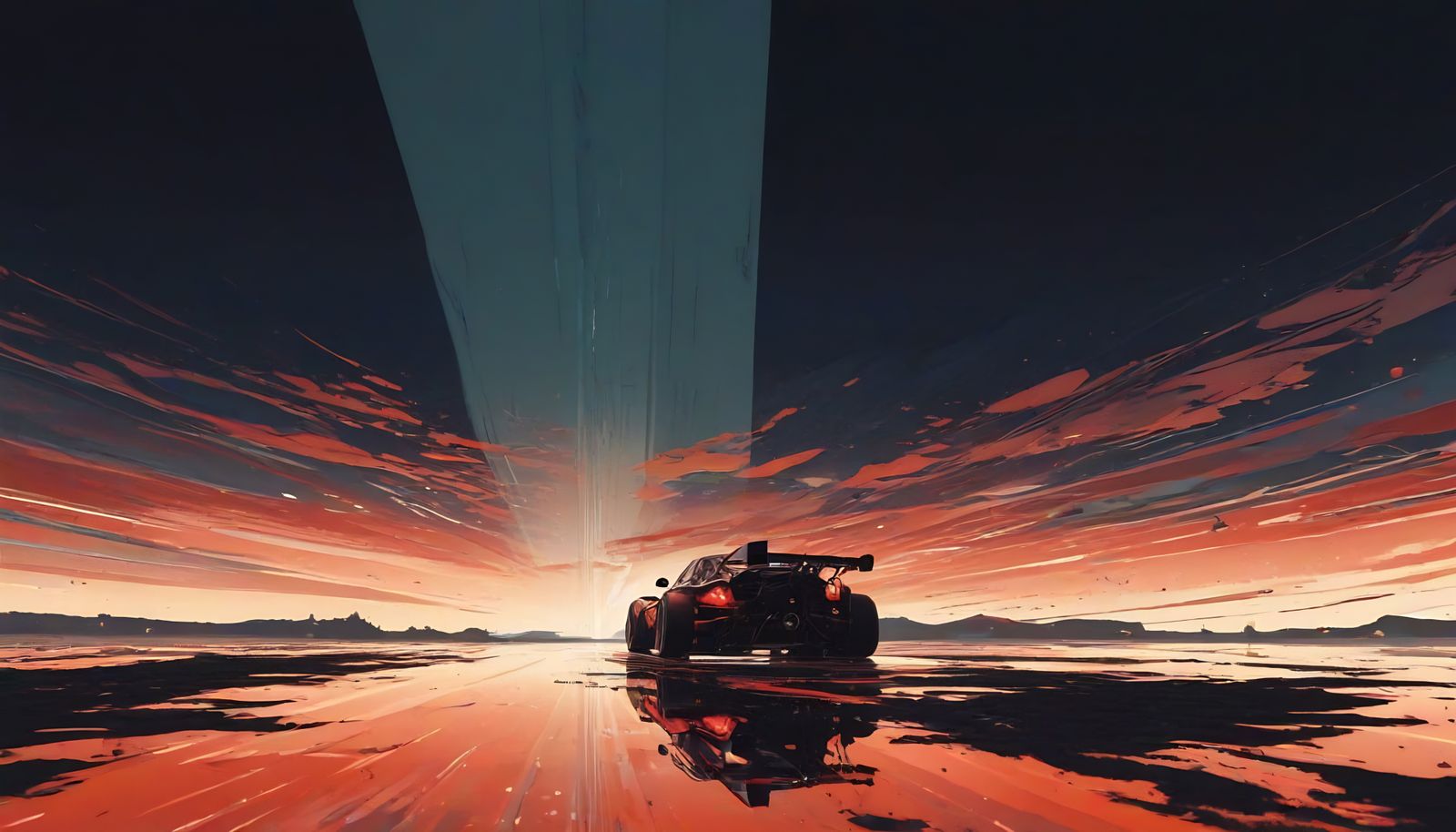 redline - anime - complicated hard fought for glory / refracted and mirrored and cascaded / by andreas lie and les krims