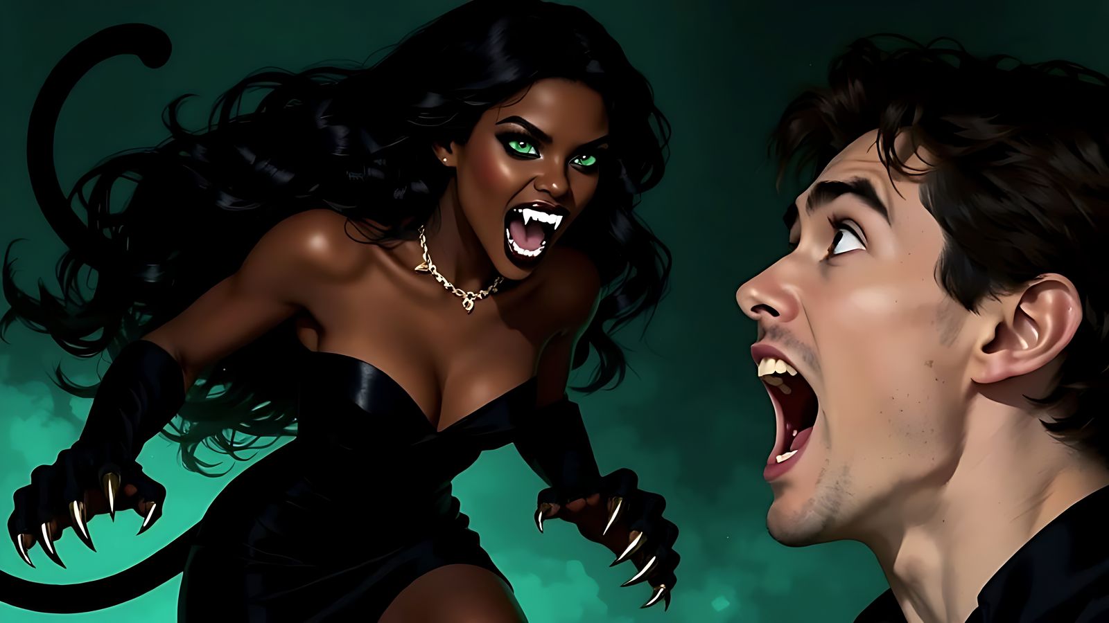 NEVER TRUST A PRETTY FACE...