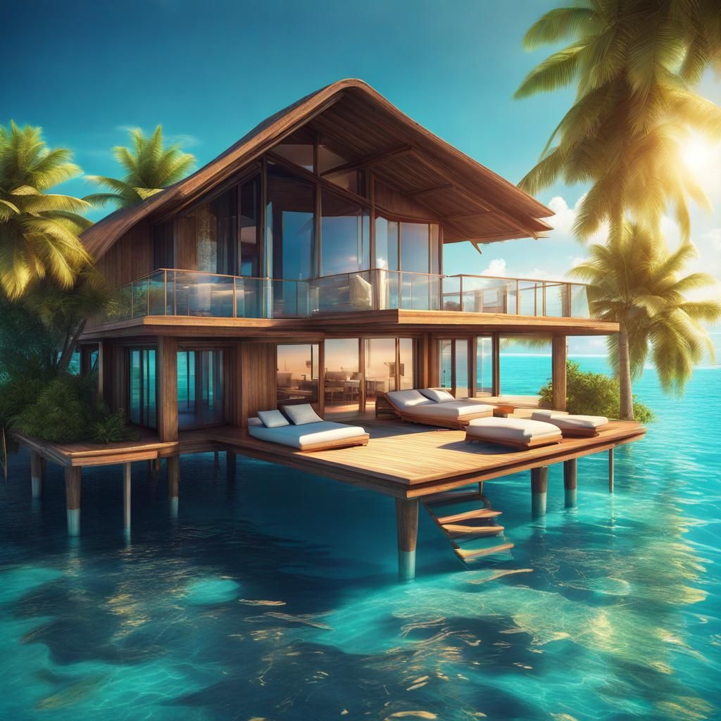 My Dream Vacation Is Relaxation in The Maldives