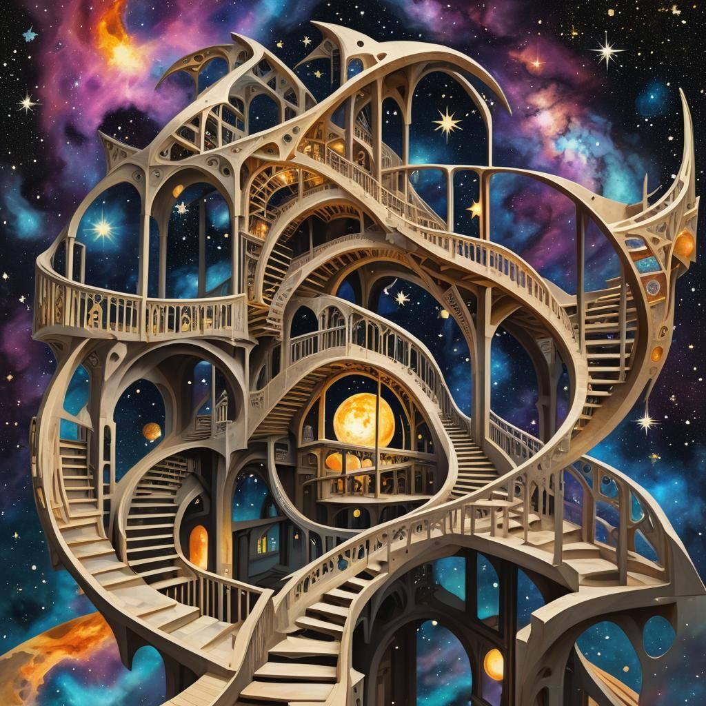 Stairs to the universe