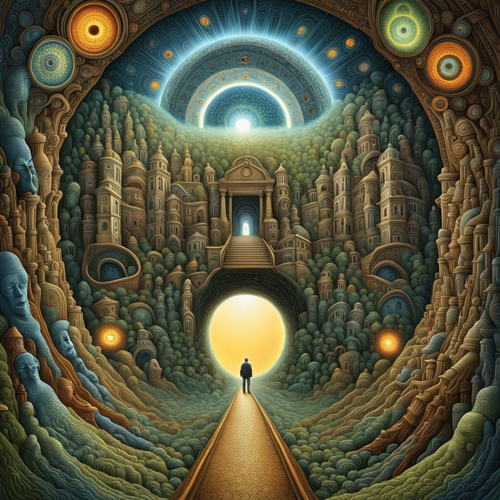 Surreal Mind Portal to Another Dimension