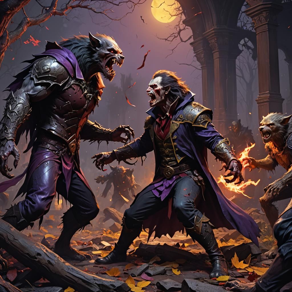 Fight of the ancients