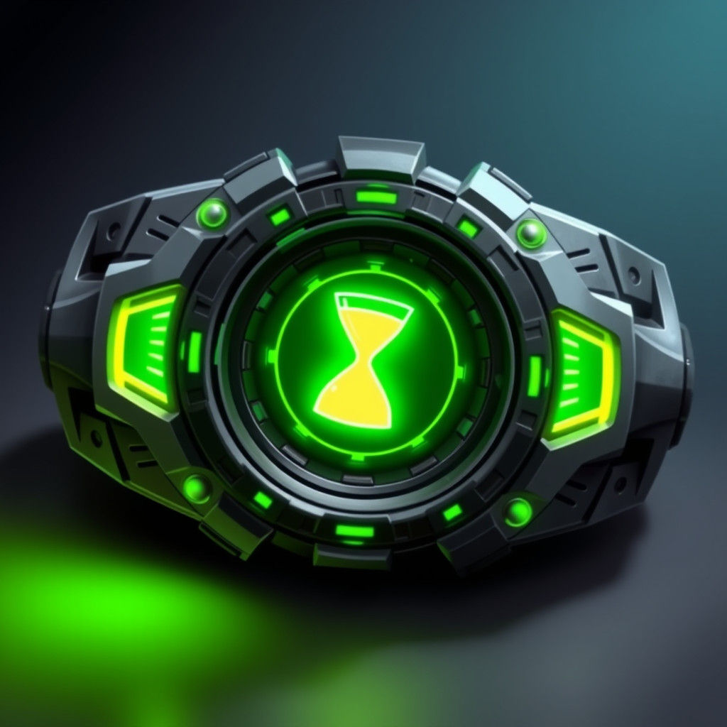Ultimatrix: Advanced Omnitrix in Manga Scan Style