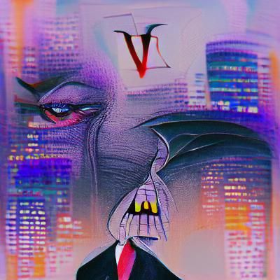 Enigmatic Villain Portrait