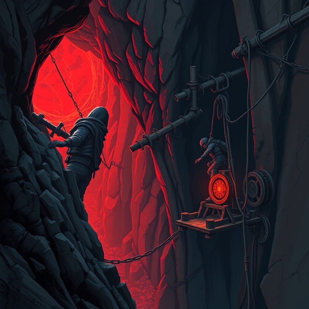 Red Vein Quarry: Sith-Steel Miners in Twilight