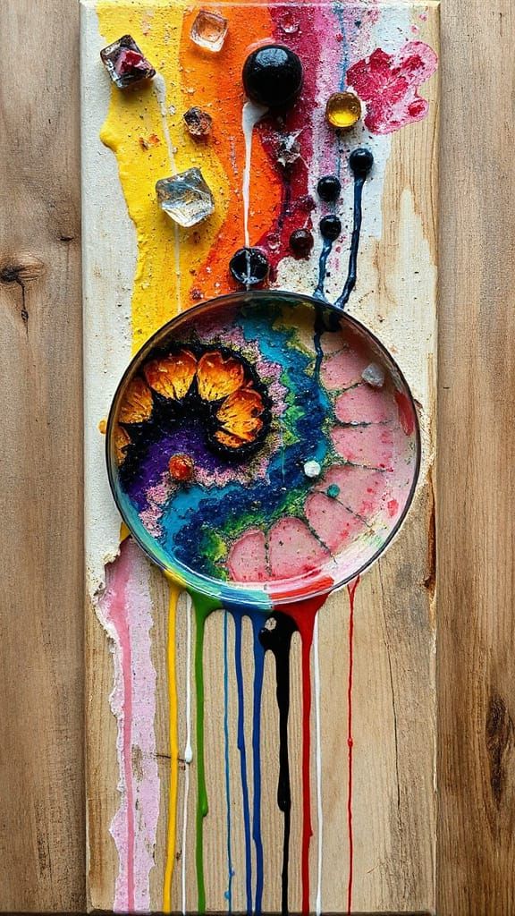 Drippy Fractal Assemblage