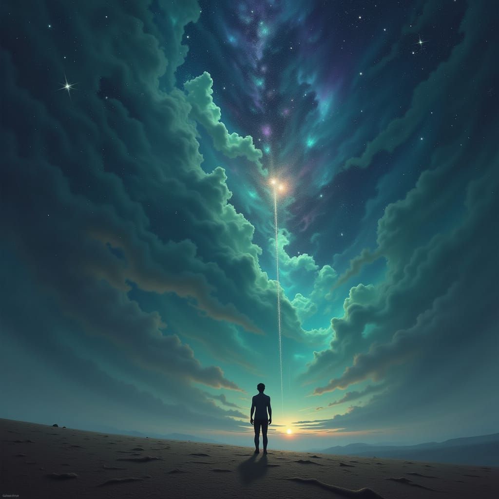 Cosmic Loneliness Under a Star-Dusted Sky