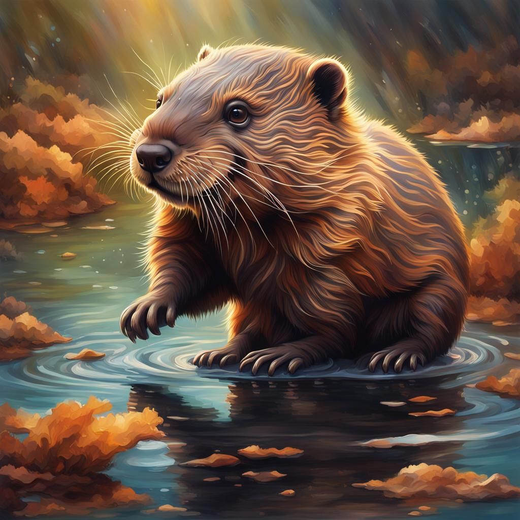 Cute Beaver