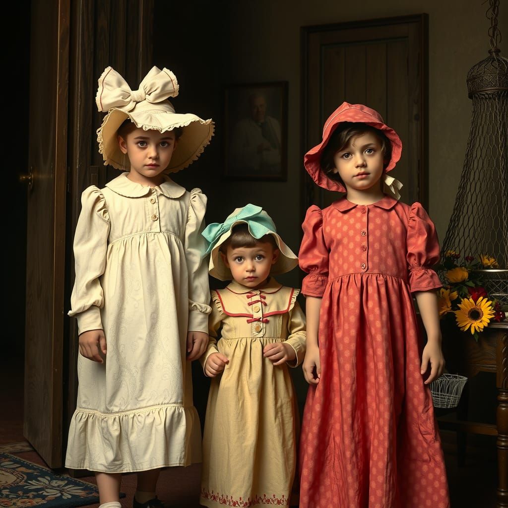 1930s Children's Clothes from Flour Sacks