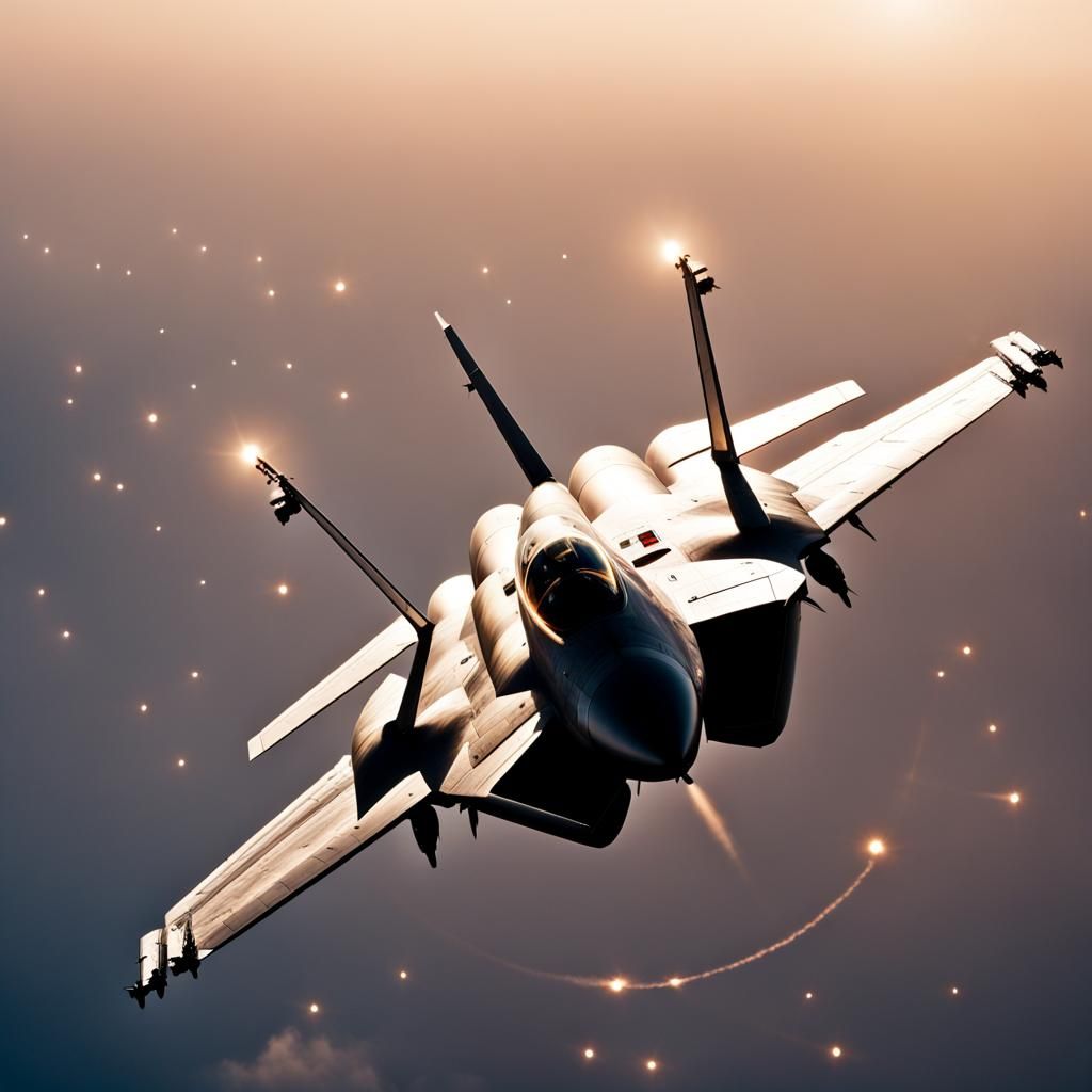 F-14 Tomcat in Space: A Professional Photo