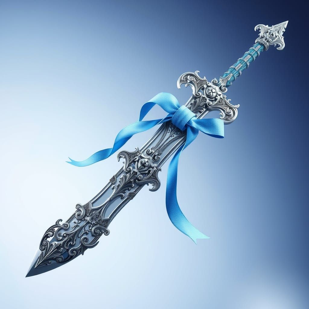 Sword of Elegance in 3D Anime Style