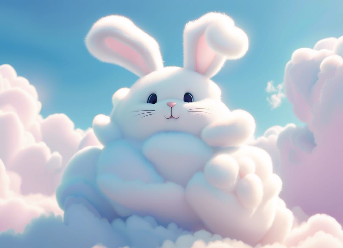 Fluffy Bunny Cloud: A Volumetric Masterpiece