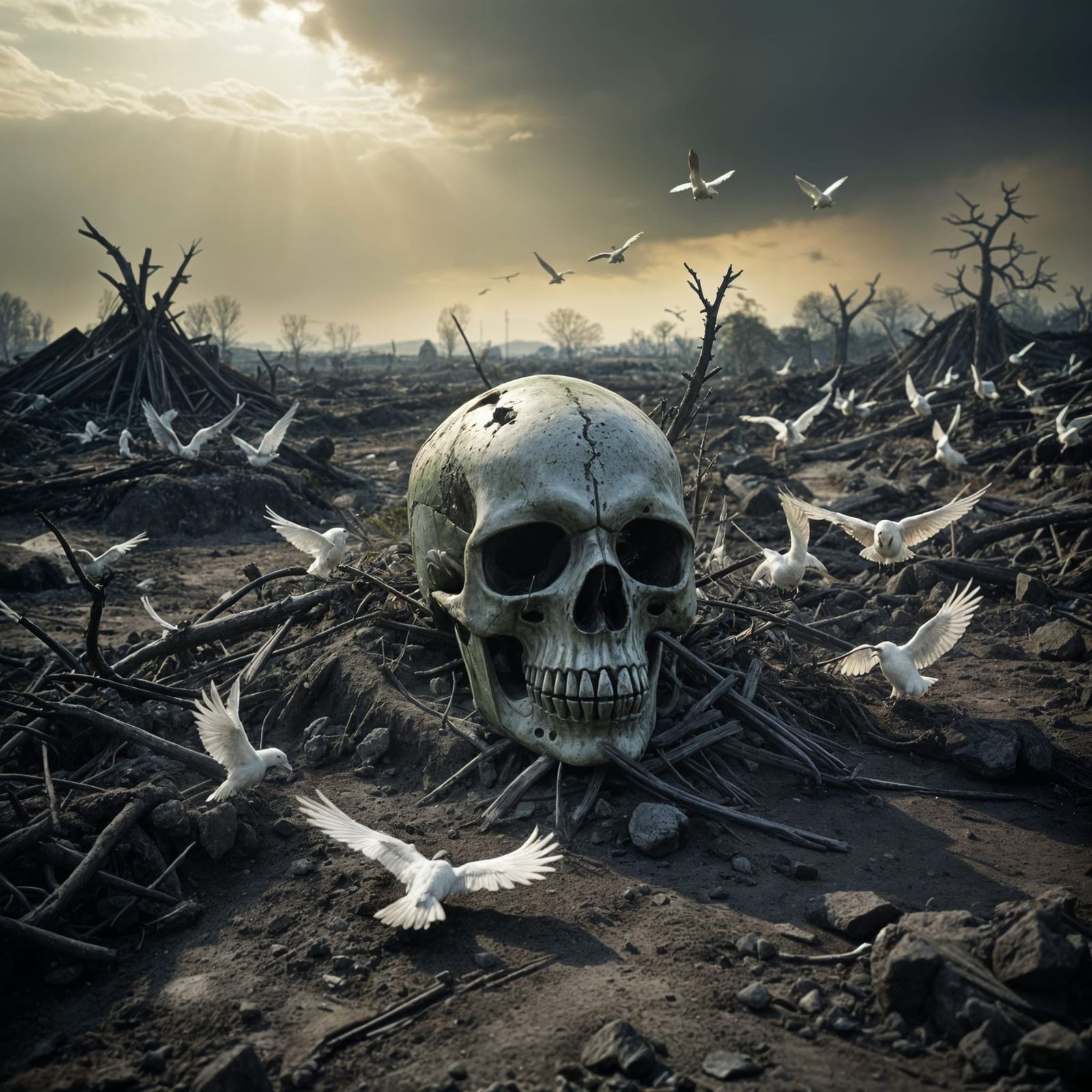 War and Peace in a Desolate Landscape