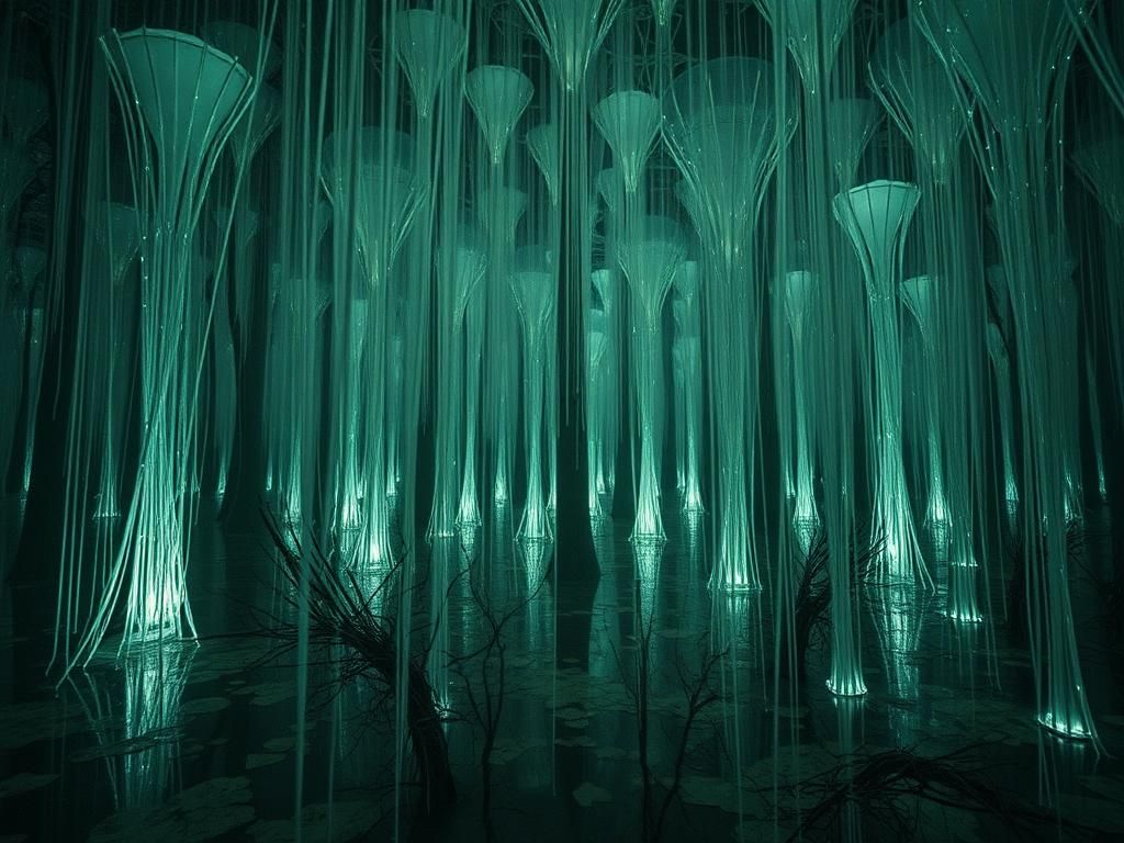 Ethereal Glass Dissolution in Superfluid Helium