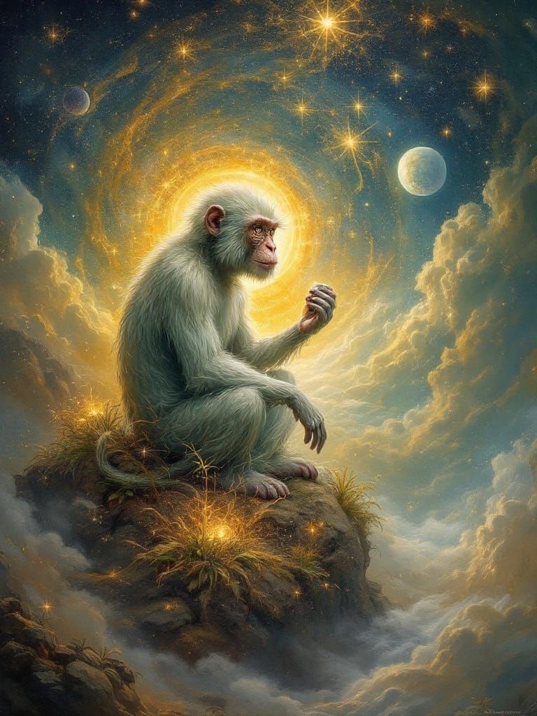 Stone Monkey Emerges in Primal Chaos