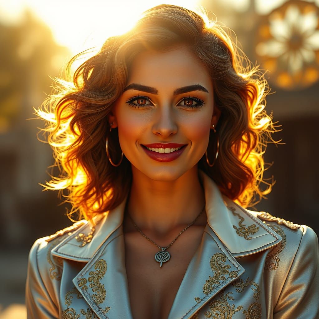 Regal Movie Star Radiates Sunday Morning Serenity in Golden ...