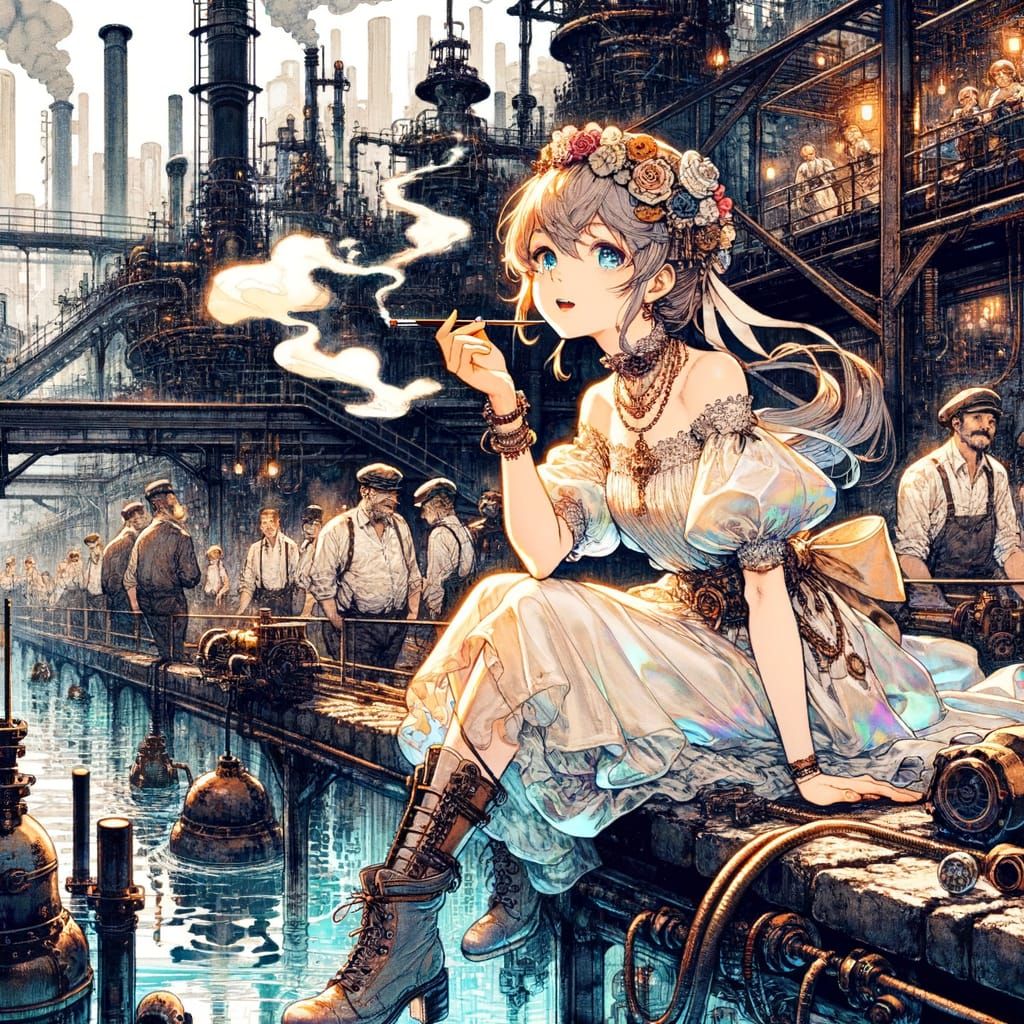 Steampunk, Fae meets the Industrial Revolution