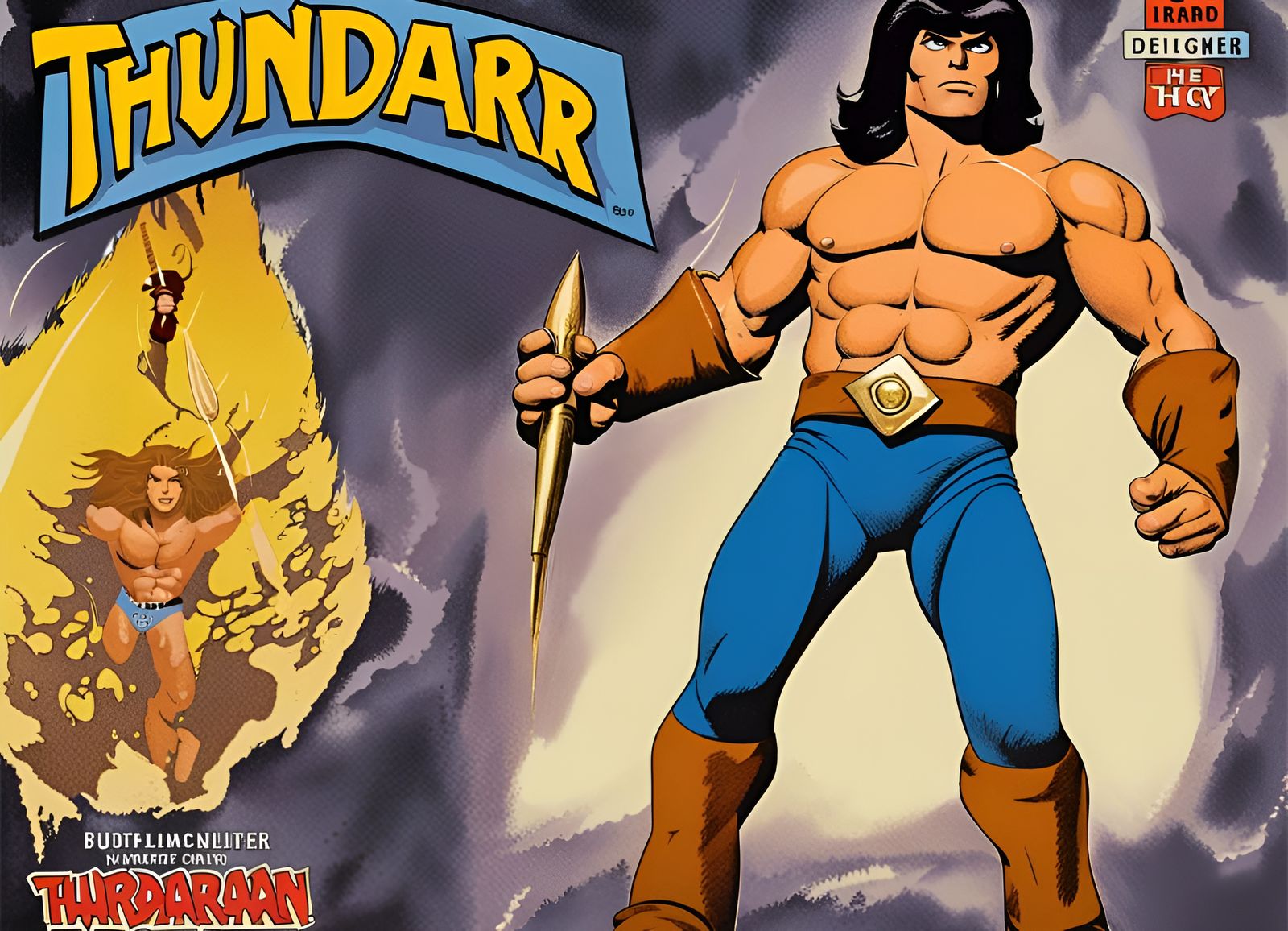 Thundarr the Barbarian Digital Rendering
