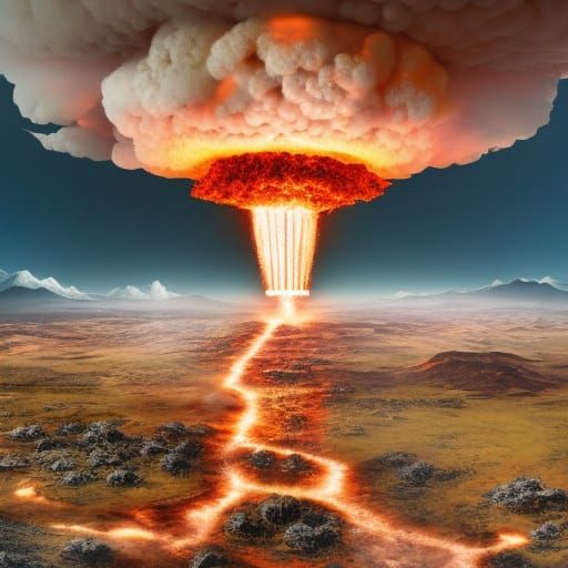 Apocalyptic Nuclear Fallout Shatters Planet in Photorealisti...