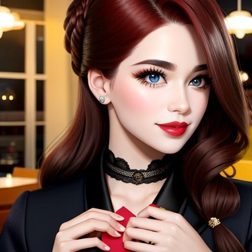 Abstract Masked Kiss: A Surreal Conceptual Illustration