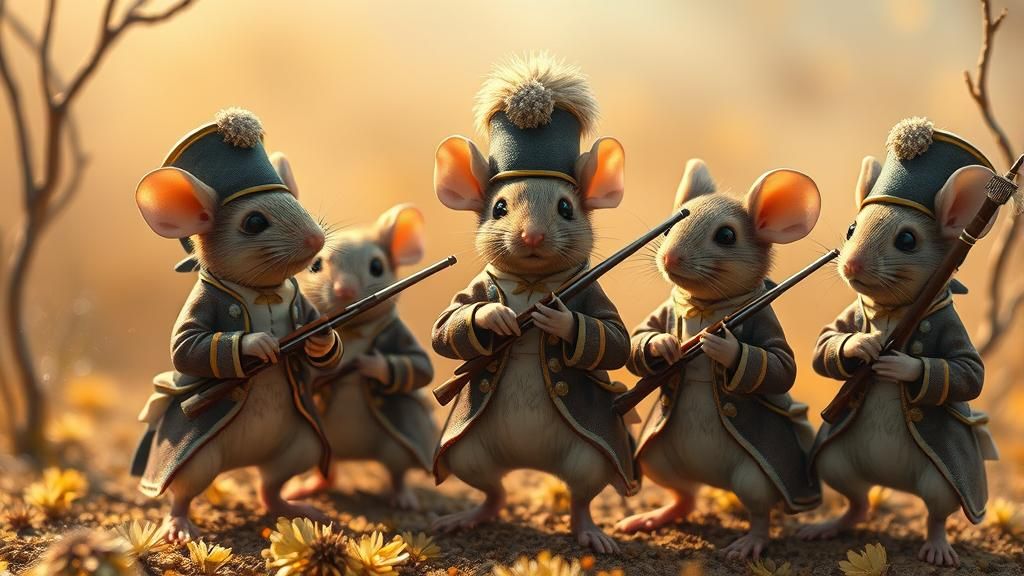 The mice at war collection - The Napoleonic Wars 1803 - 1815