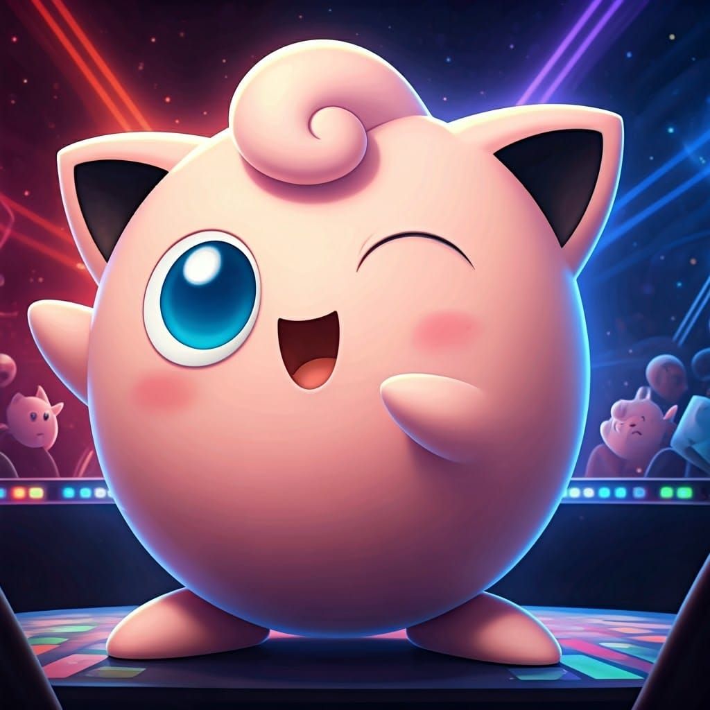 Jigglypuff Shines on Karaoke Stage
