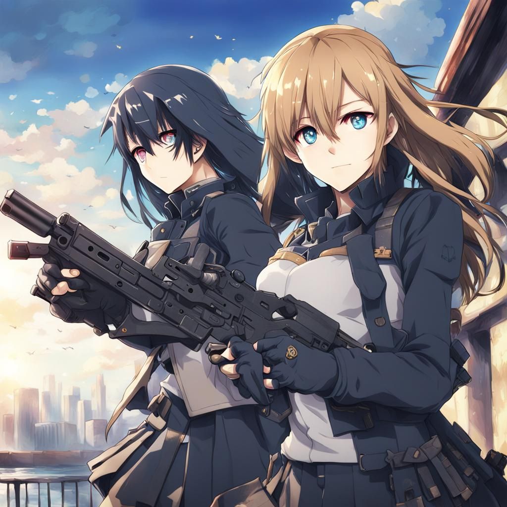 Anime Style Key Visual Artwork