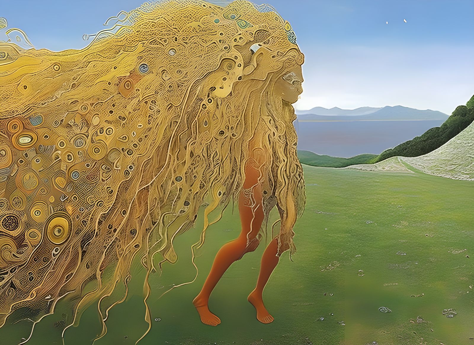 Pictorial History of Bipedal Beings in 3D