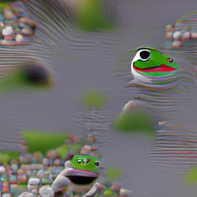 AI Image Generated from Empty Prompt