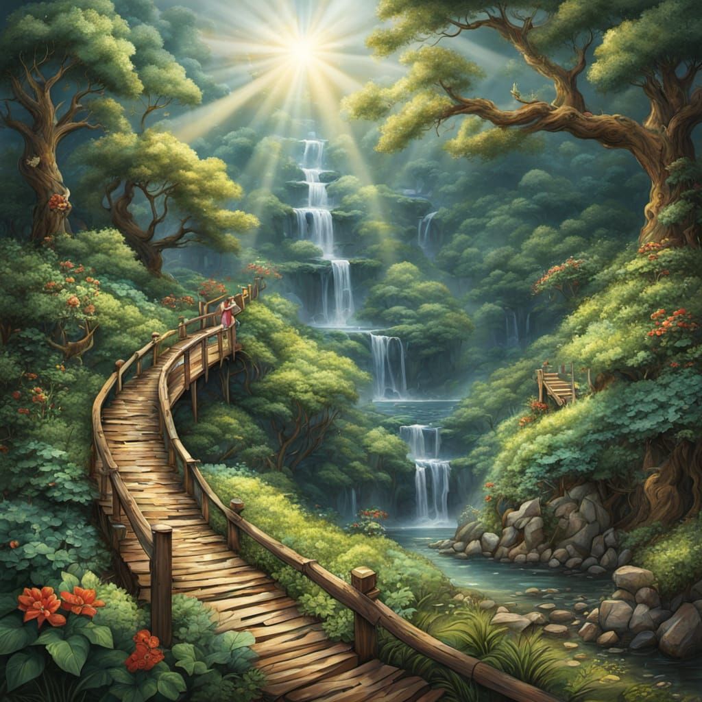 AI Art Captures the Essence of Boundless Joy