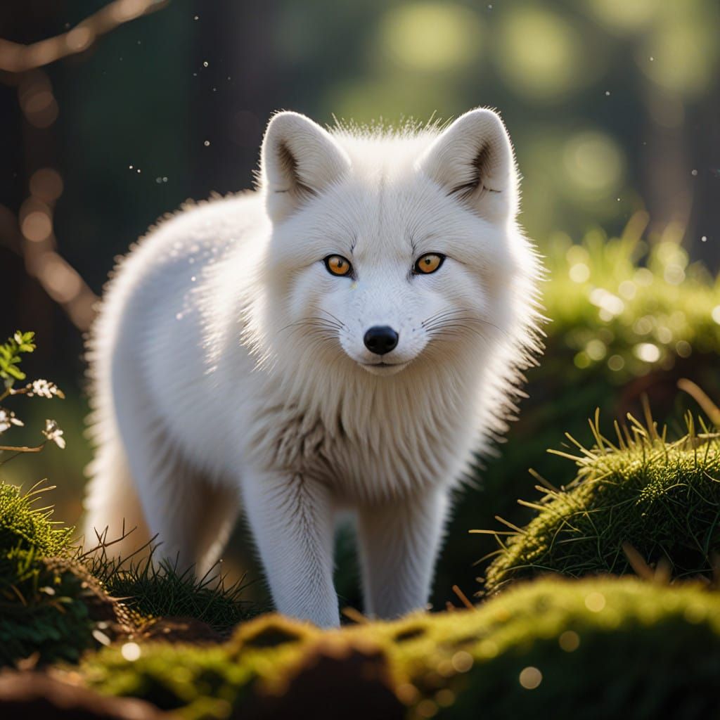 Arctic Fox in Stunning Professional Photography