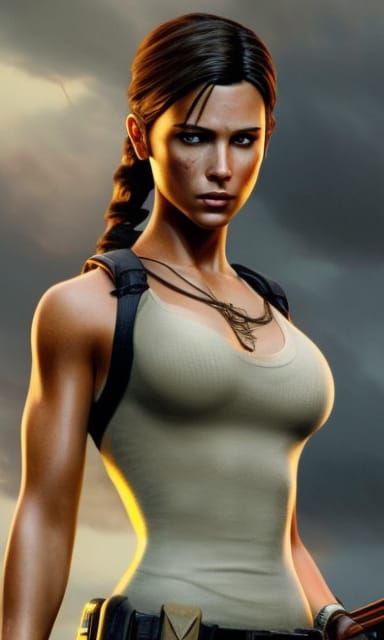 Millie Bobby Brown as Lara Croft 229