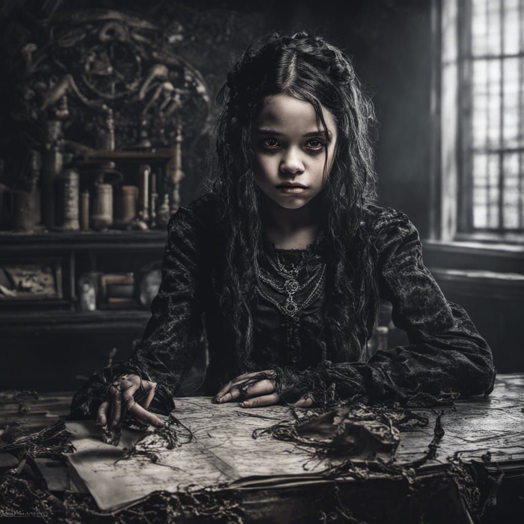 The Dark Art Of Jenna Ortega