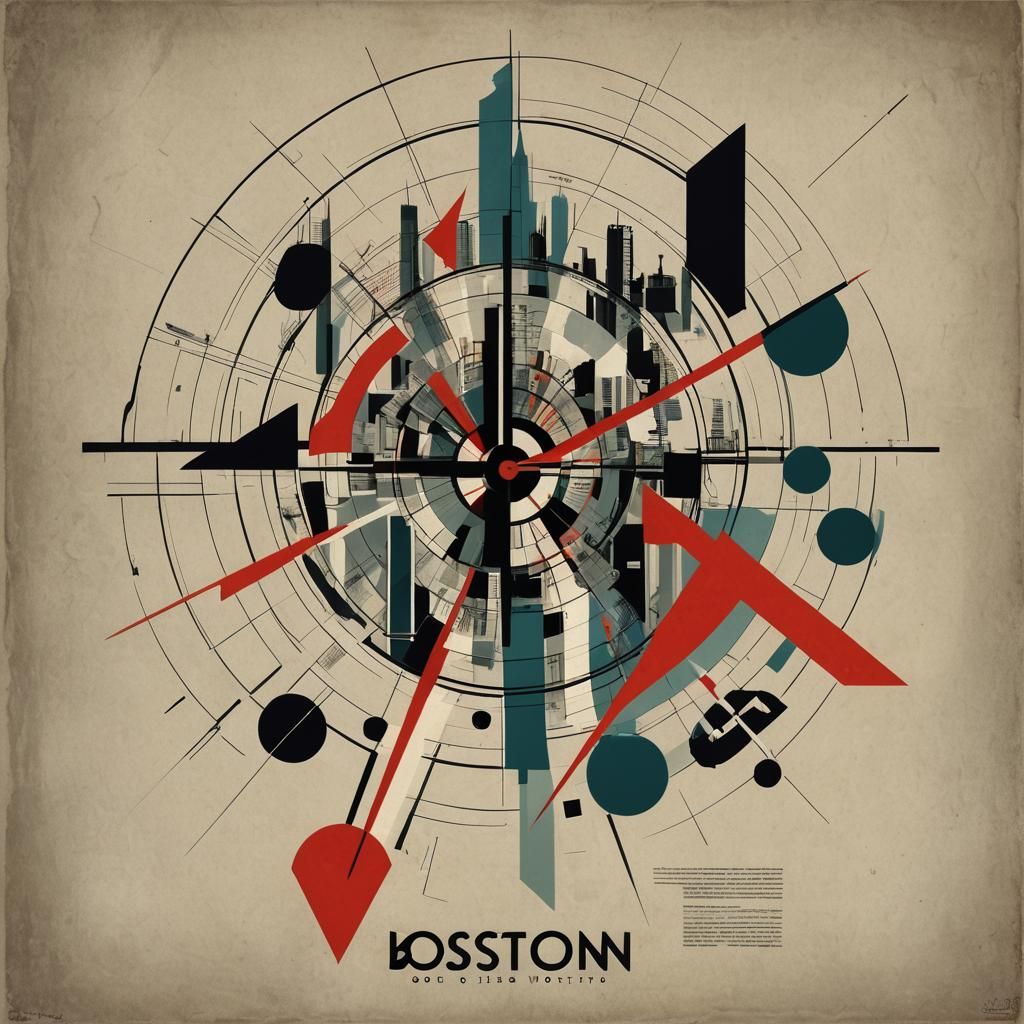 Boston as a Constructivist Propaganda Poster