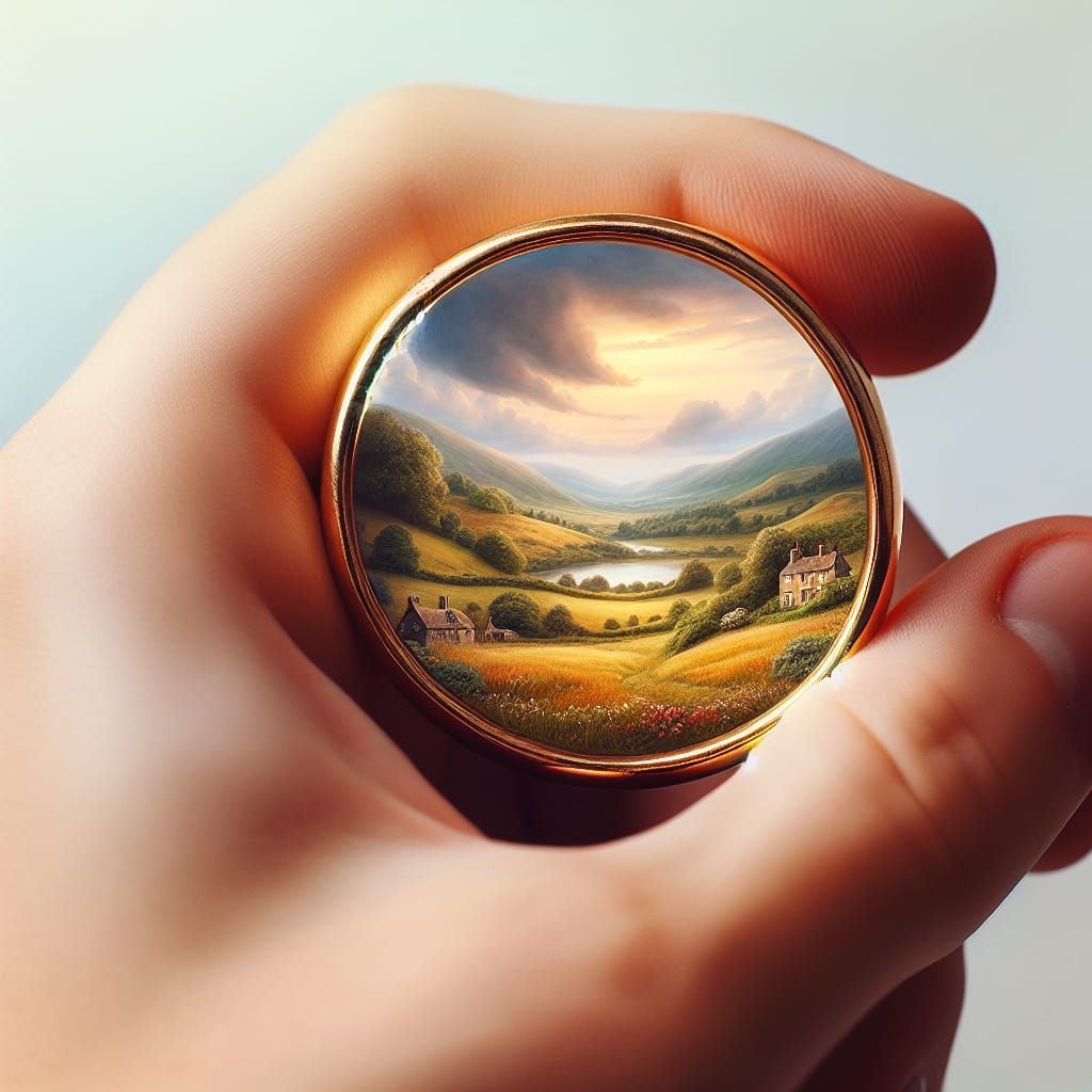 Golden Ring Portal to English Countryside