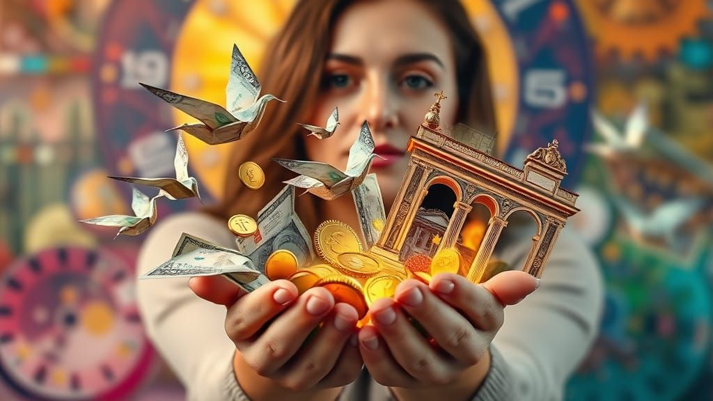 Currency Transforms into Birds, Gears, and Arches