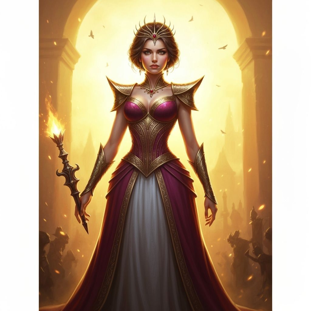 Regal Princess Embodies Grace and Power