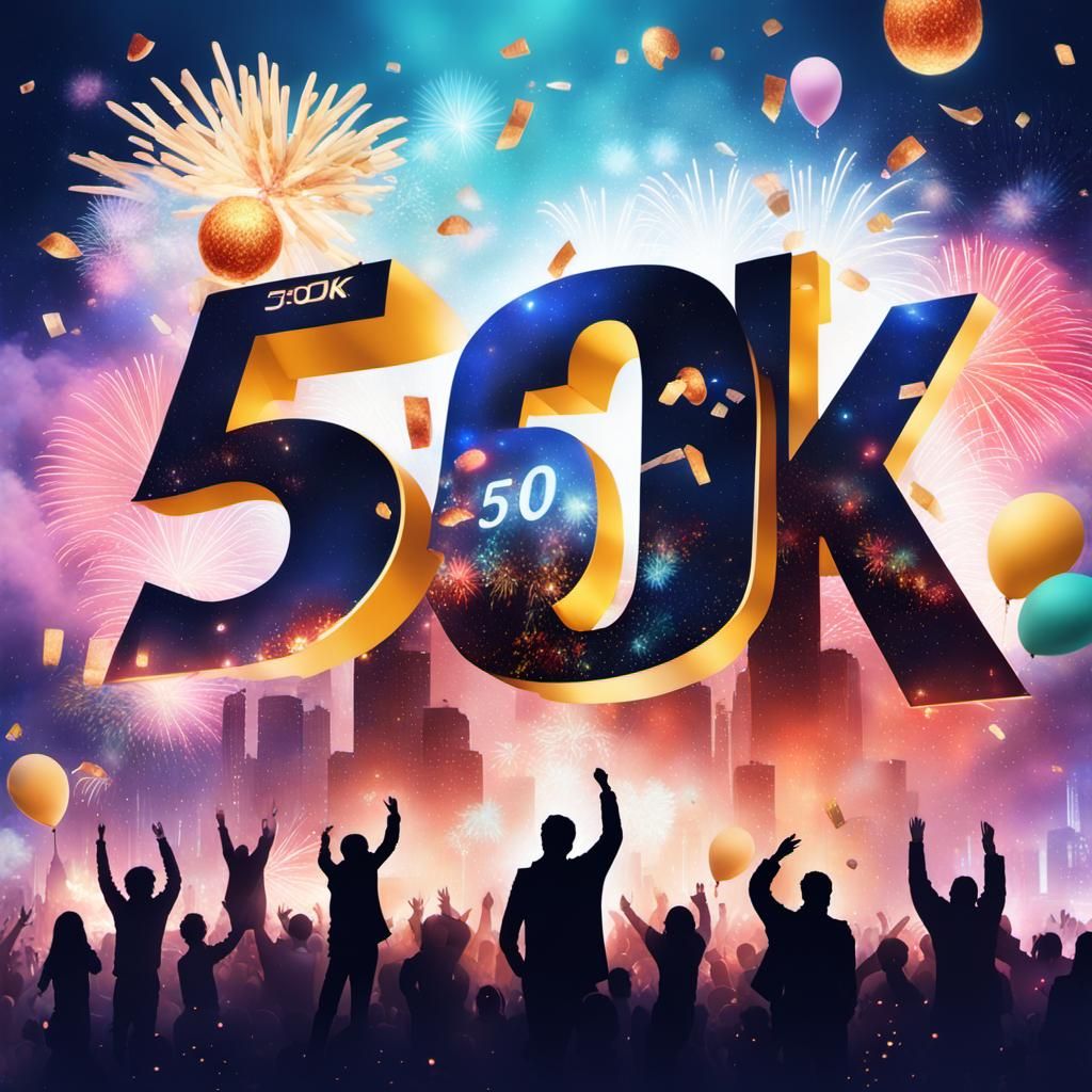 Celebratory Digital Art Collage in Art Deco Style