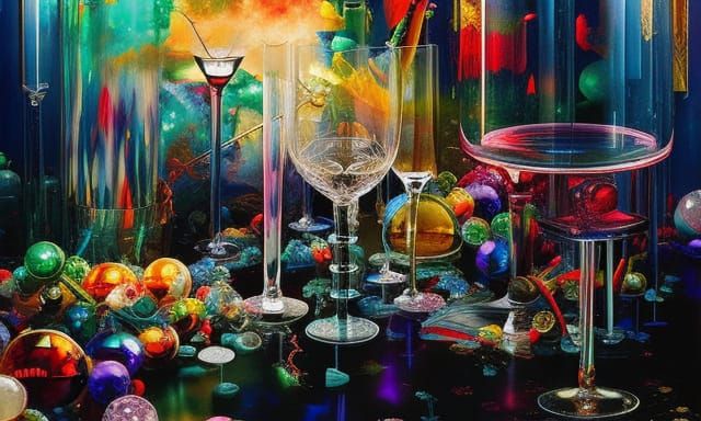 Christmas at the Riviera: Shattered Glass Isometric View