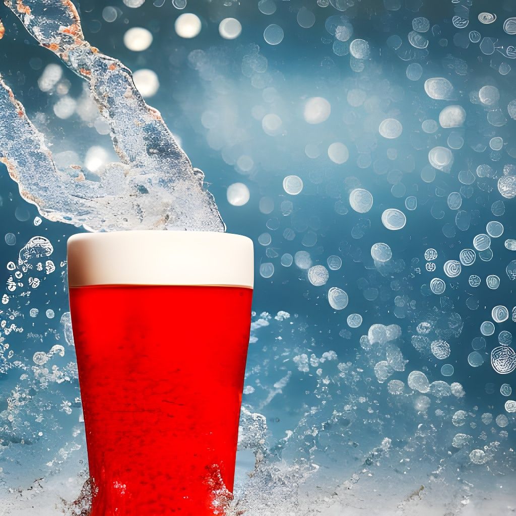 Refreshing Summer Scene in Vibrant Colors