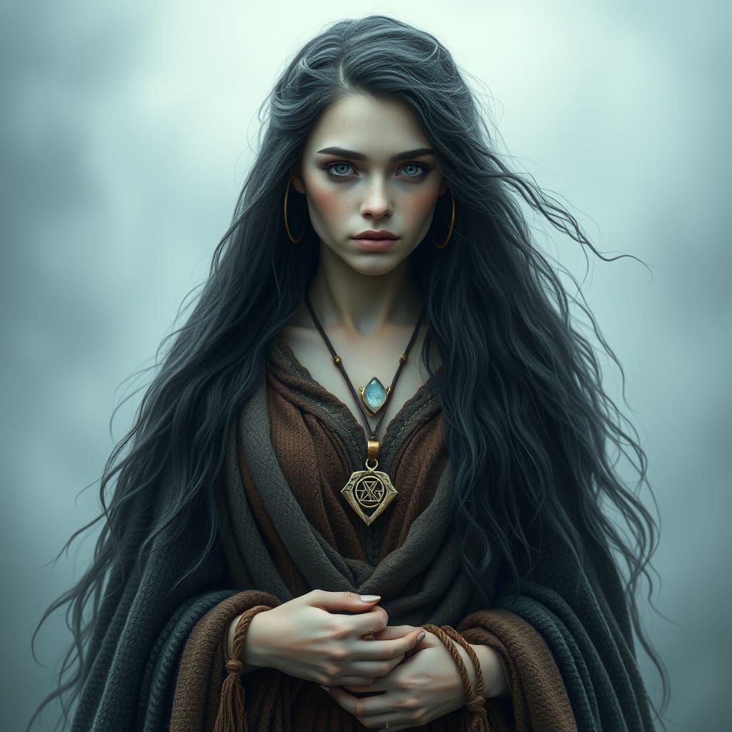 Mystical Celtic Goddess of the Ocean's Secrets