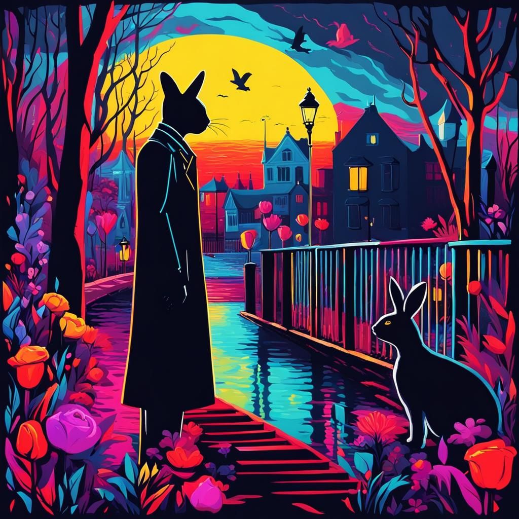 Grimdark Seaside Portrait: A Film Noir Fantasy