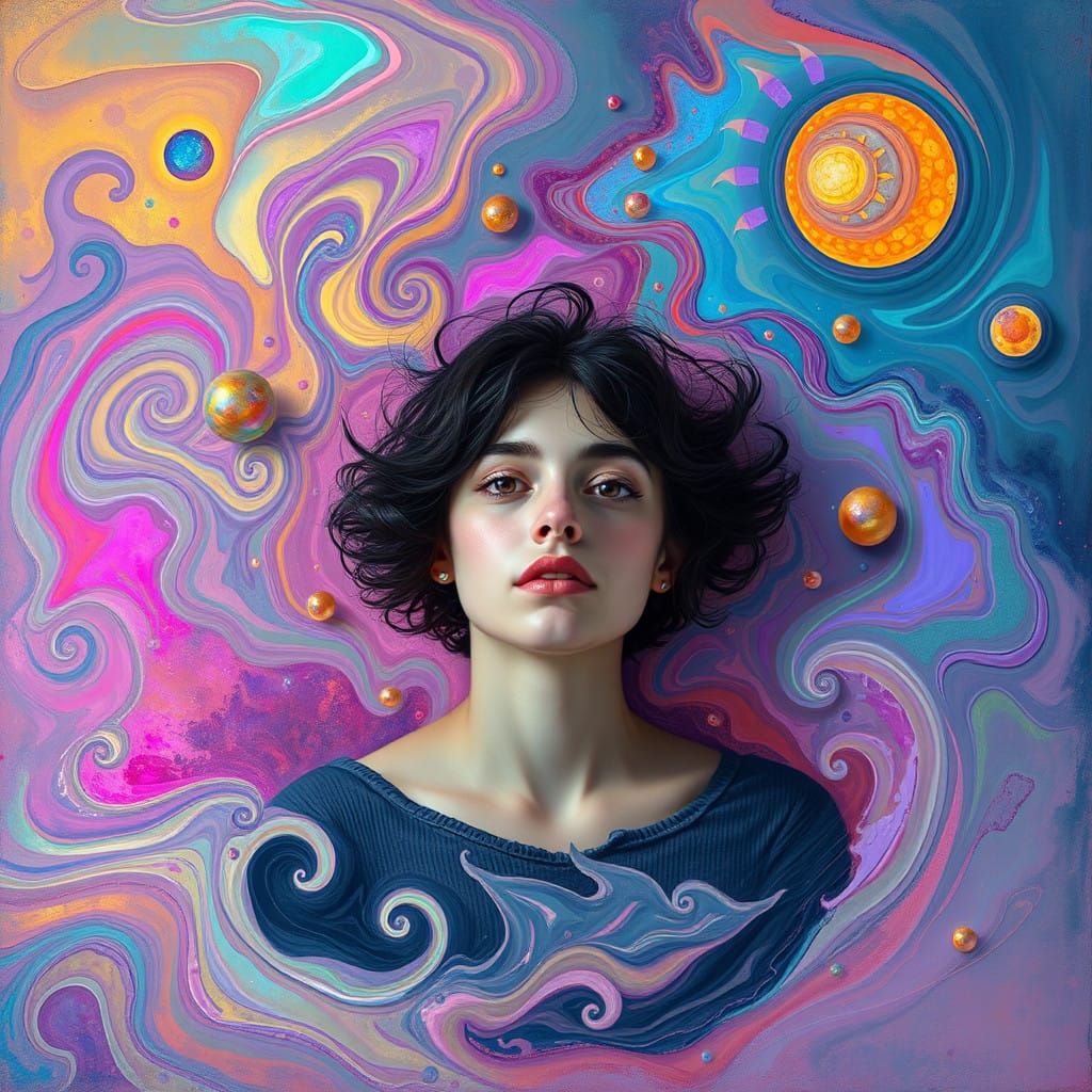 Dreamlike Scene in Ethereal Glow