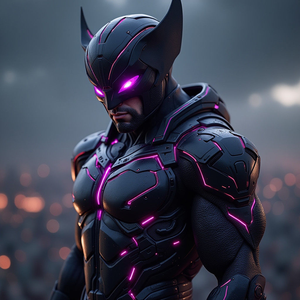 Wolverine in High-Tech Tactical Armor, Unreal Engine 5