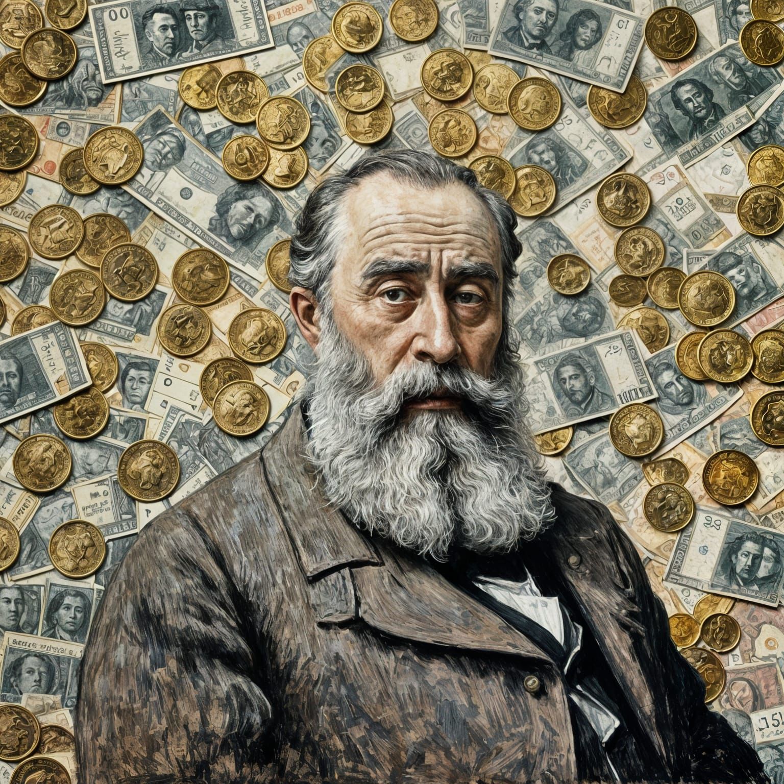 Portrait of Claude Money