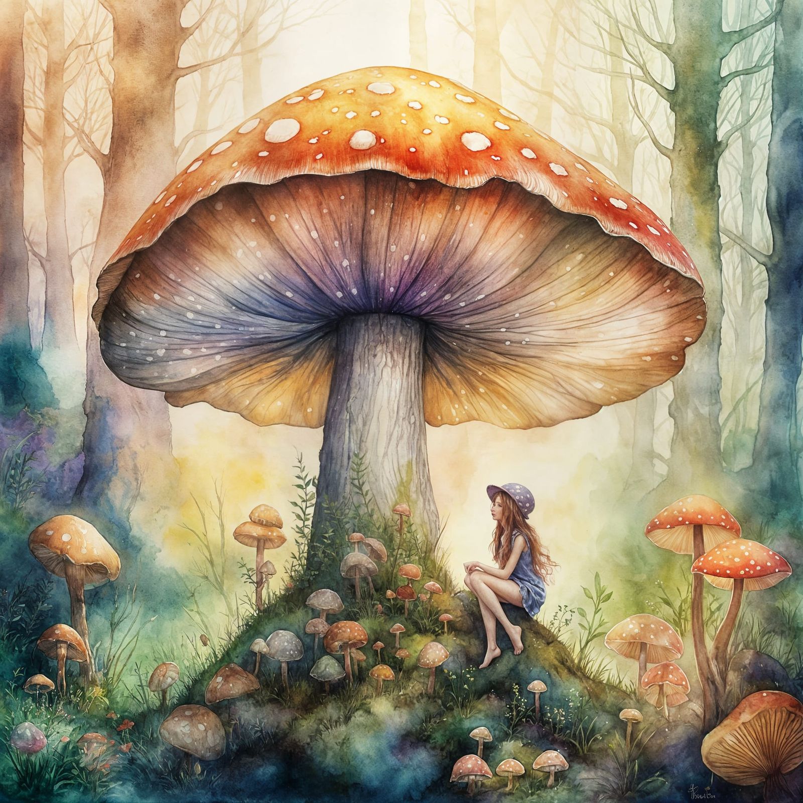 Fantasy Mushroom