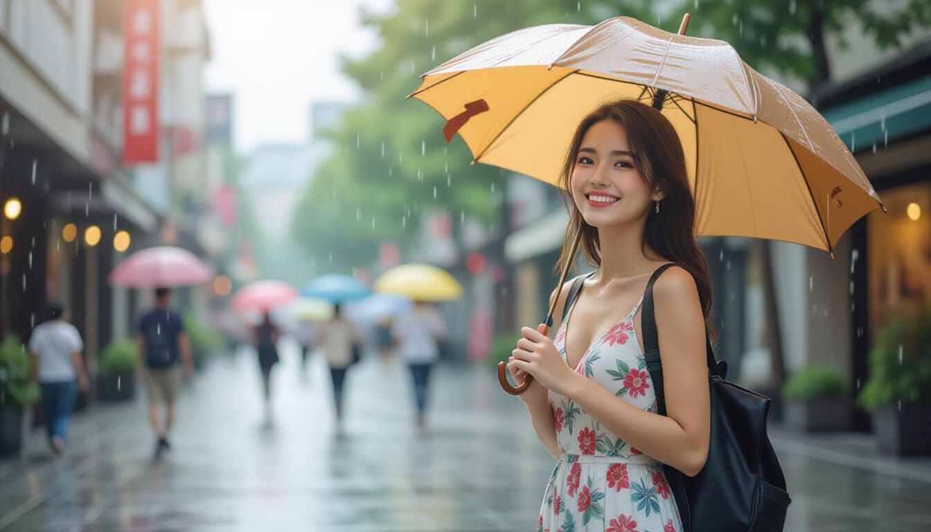 Summer Rain: An AI Interpretation