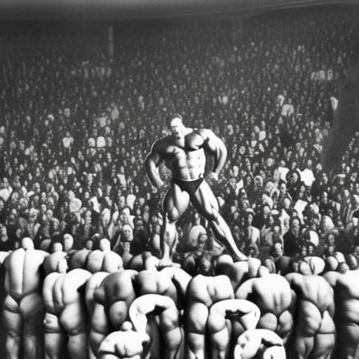 The Last Bodybuilder: A Stark Contrast