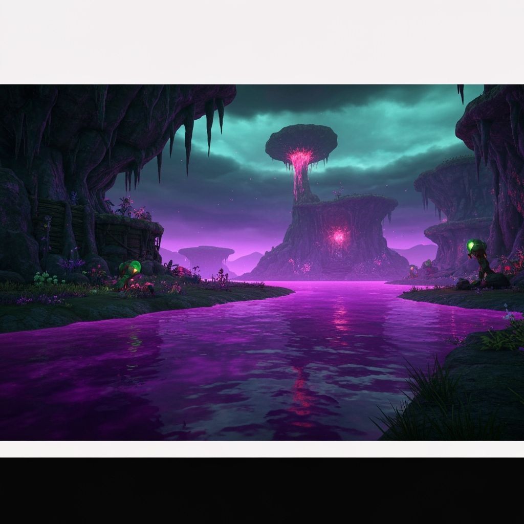 Torvus Bog Aether Dimension Remastered in Hyperphotorealisti...